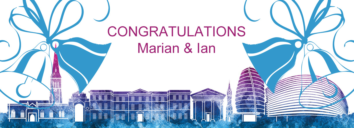Wedding Bells for Marian & Ian!!