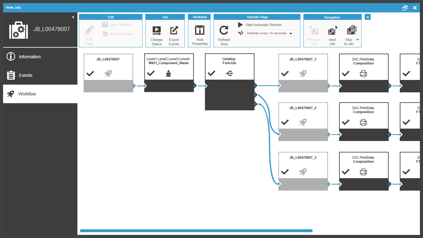 Data Workflow System User Interface Upgrade